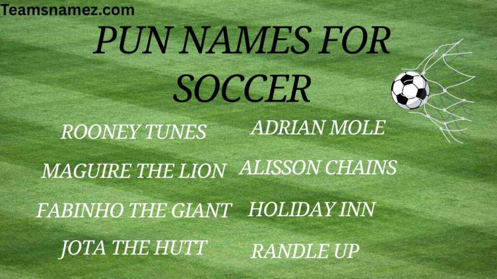 Pun Names for Soccer