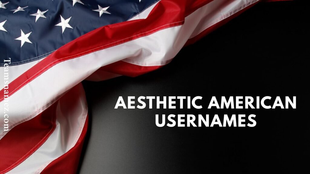 Aesthetic American Usernames