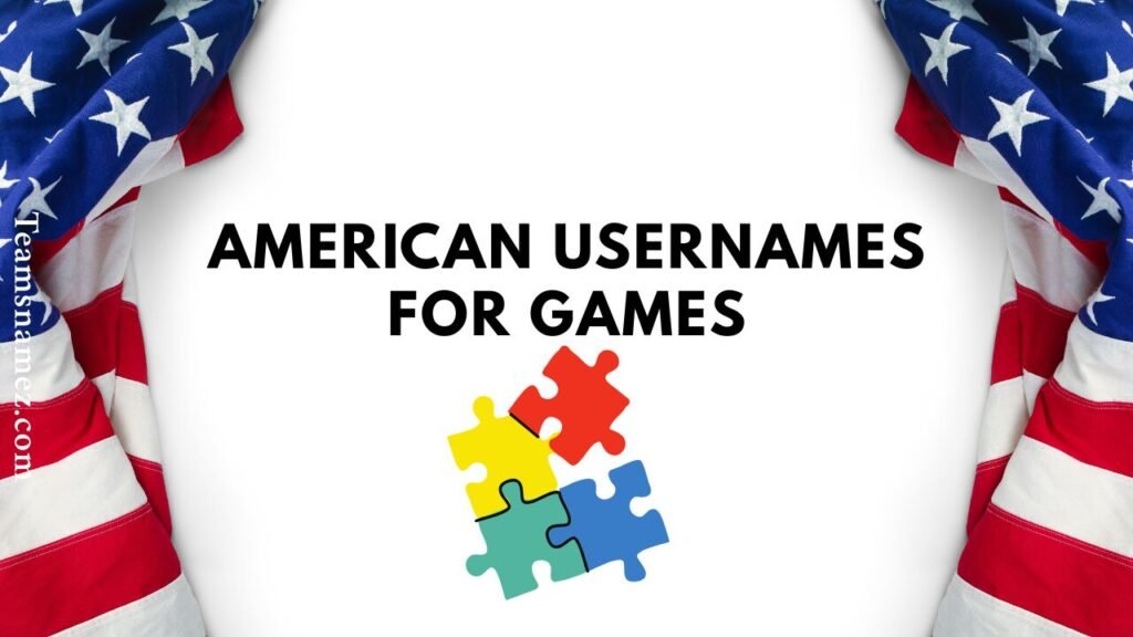American Usernames for Games