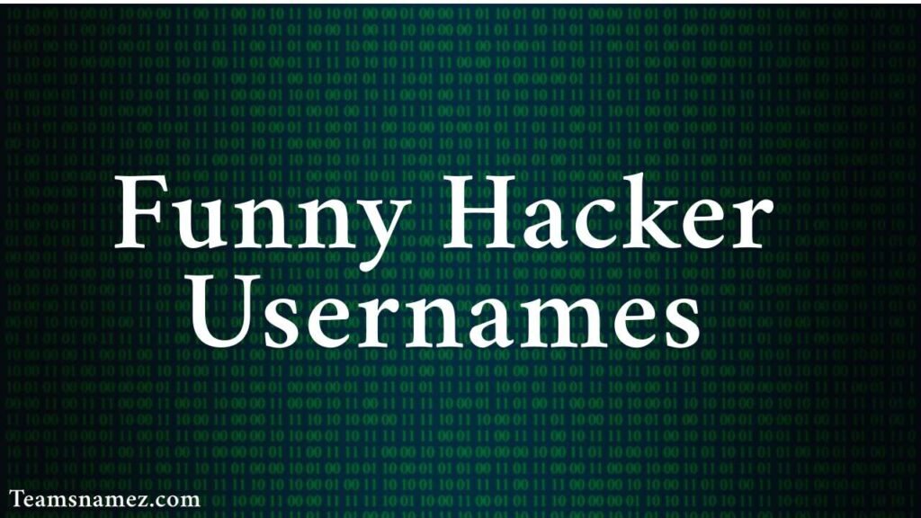 Funny Hacker Usernames