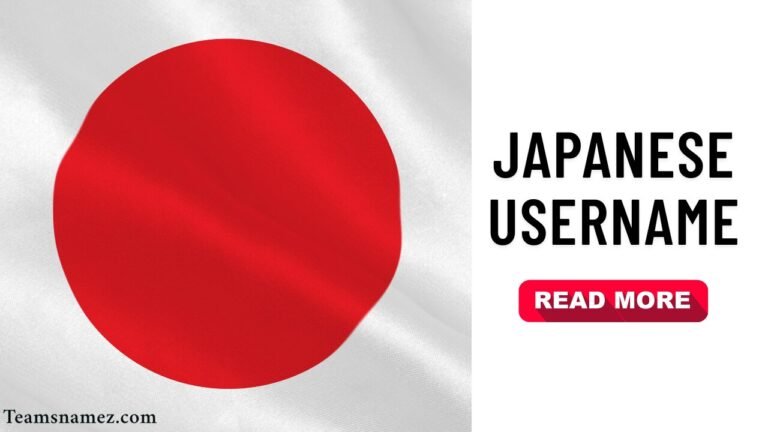 Japanese Username ideas