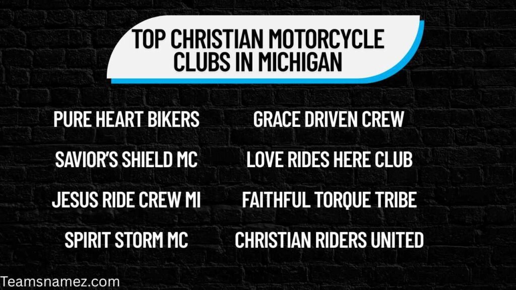 Top Christian Motorcycle Clubs in Michigan