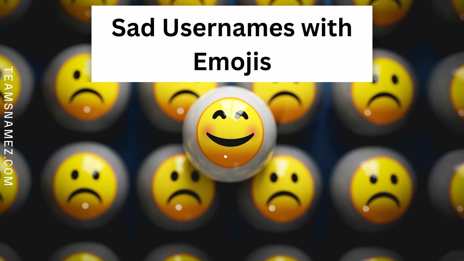 Sad Usernames with Emojis