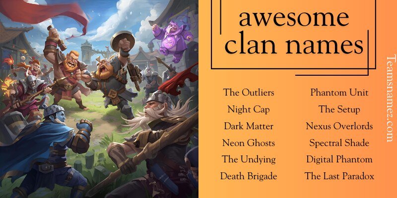 Clan Name ideas