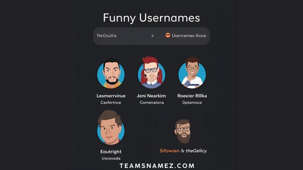 Funny Usernames for Friends & Groups