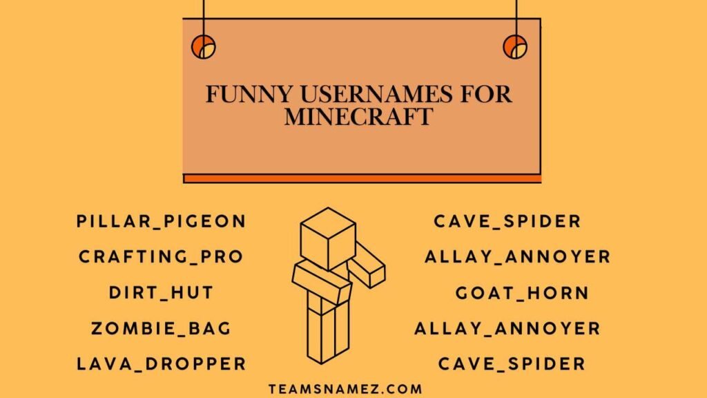 Funny Usernames for Minecraft