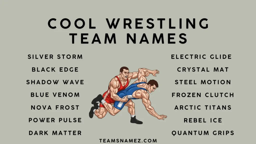 Cool Wrestling Team Names ideas