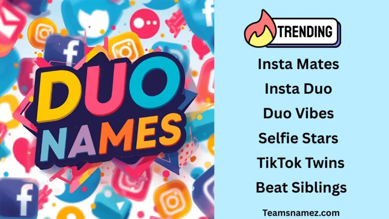 Duo Name ideas for Social Media Platforms