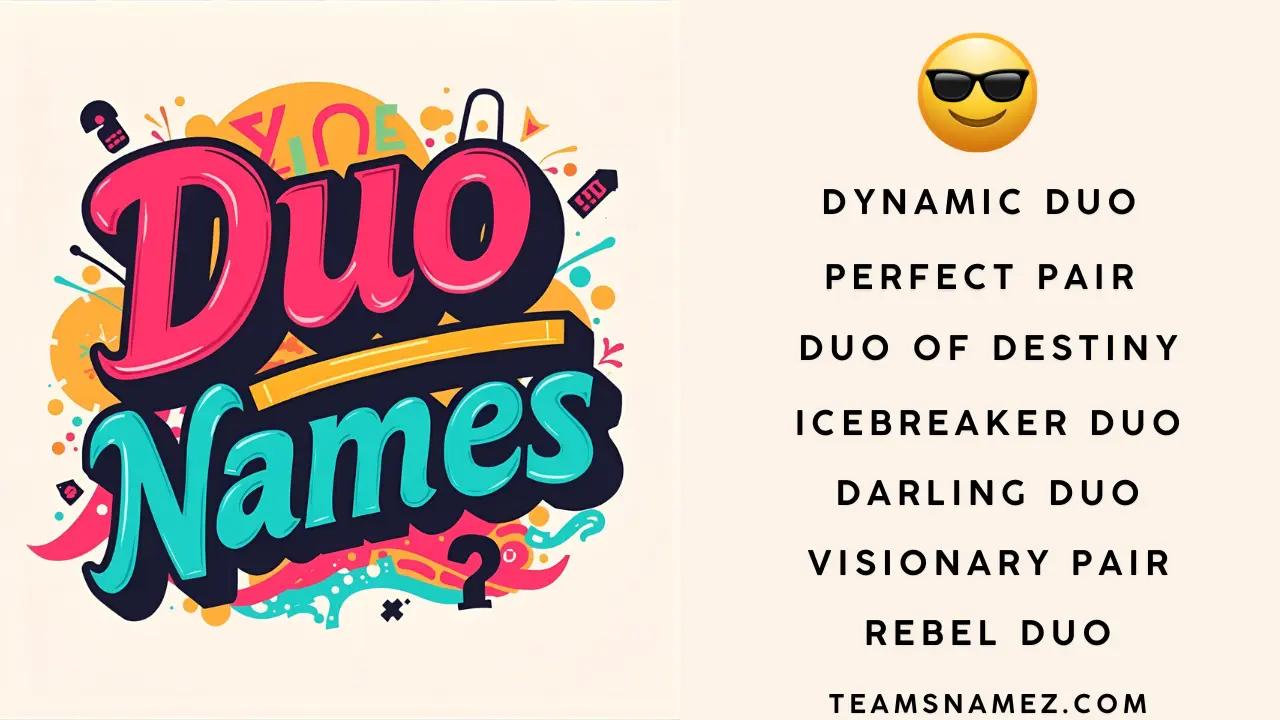 Duo Names list