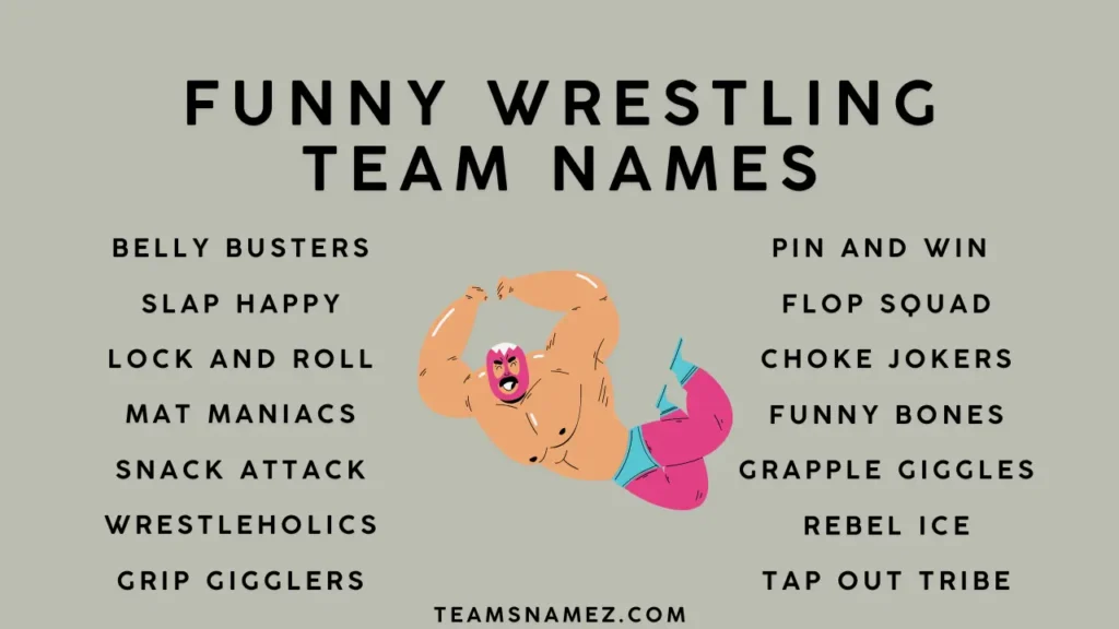 Funny Wrestling Team Names ideas