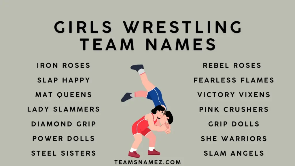 Girls’ Wrestling Team Names ideas