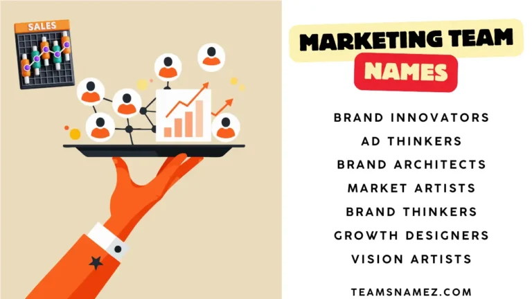 Marketing Team Names
