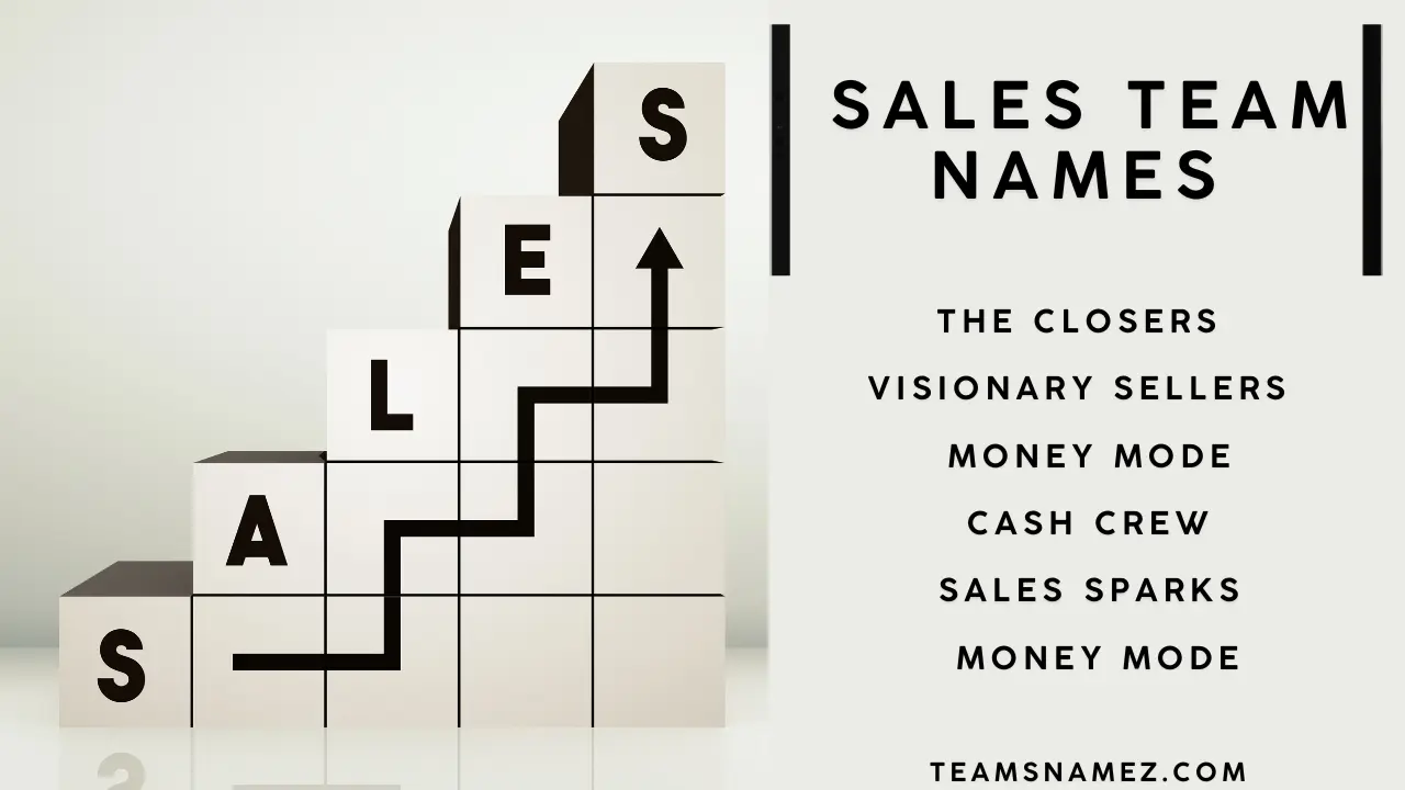 Sales Team Names ideas