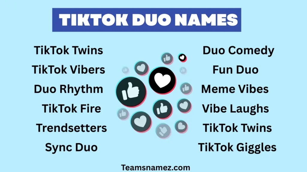TikTok Duo Names