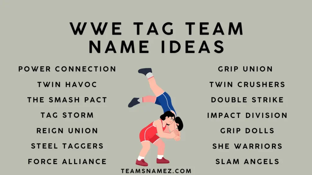 WWE Tag Team Name Ideas