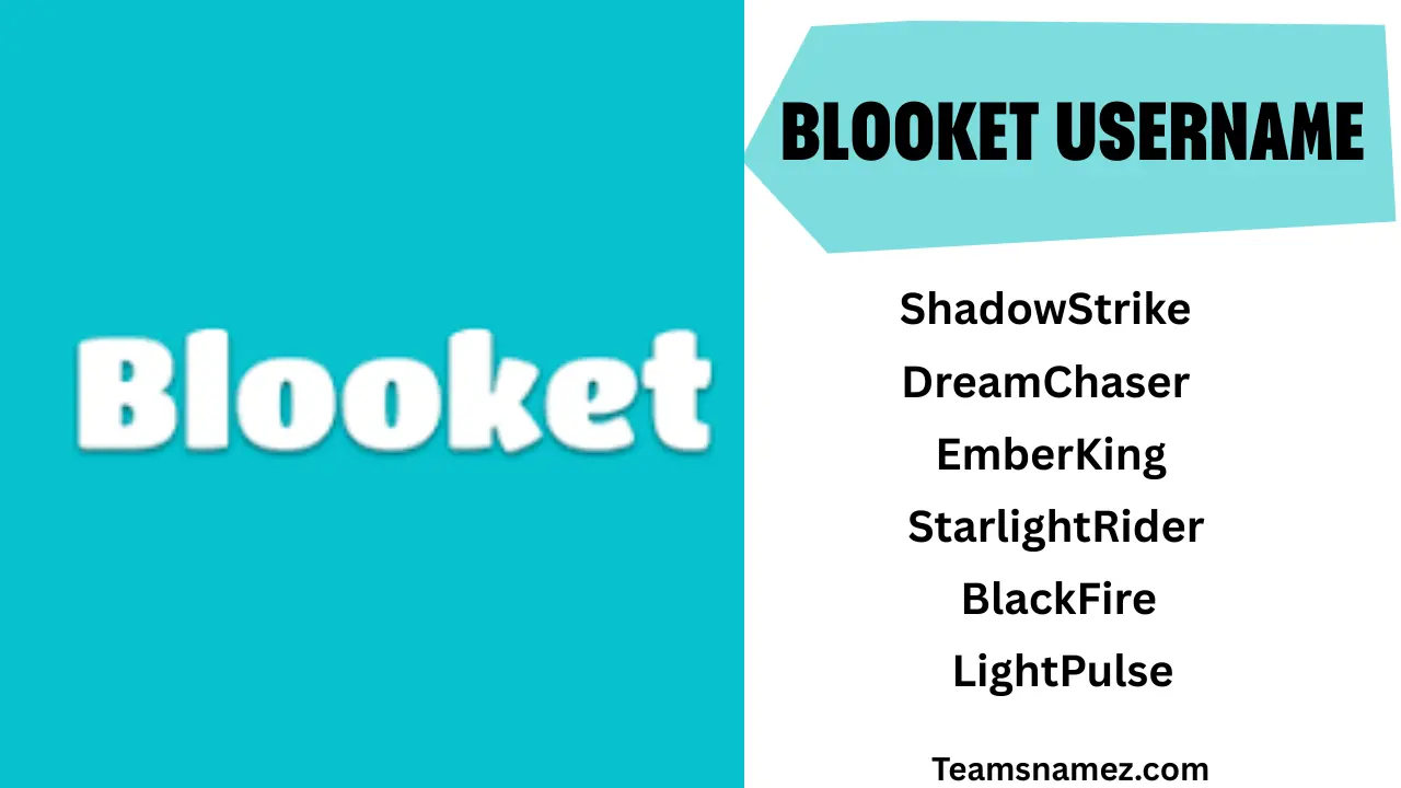 Blooket Usernames