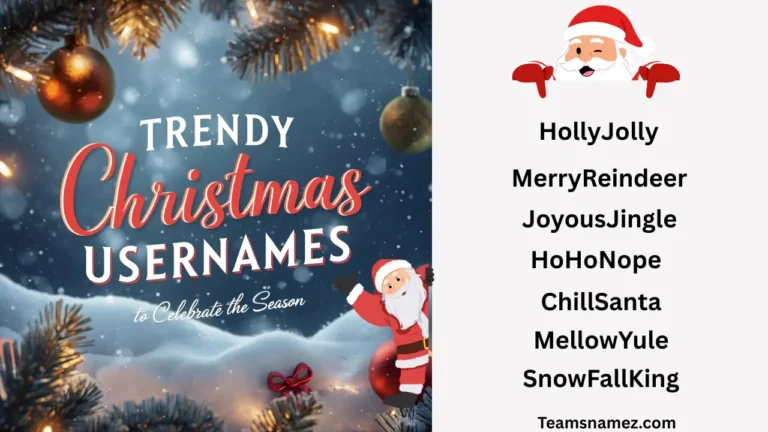 Christmas Usernames