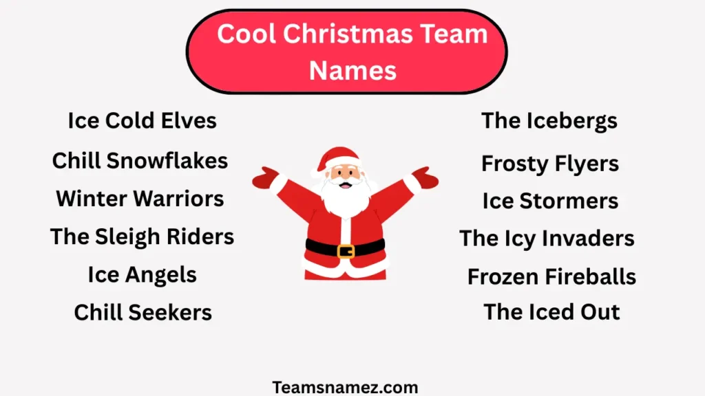 Cool Christmas Team Names
