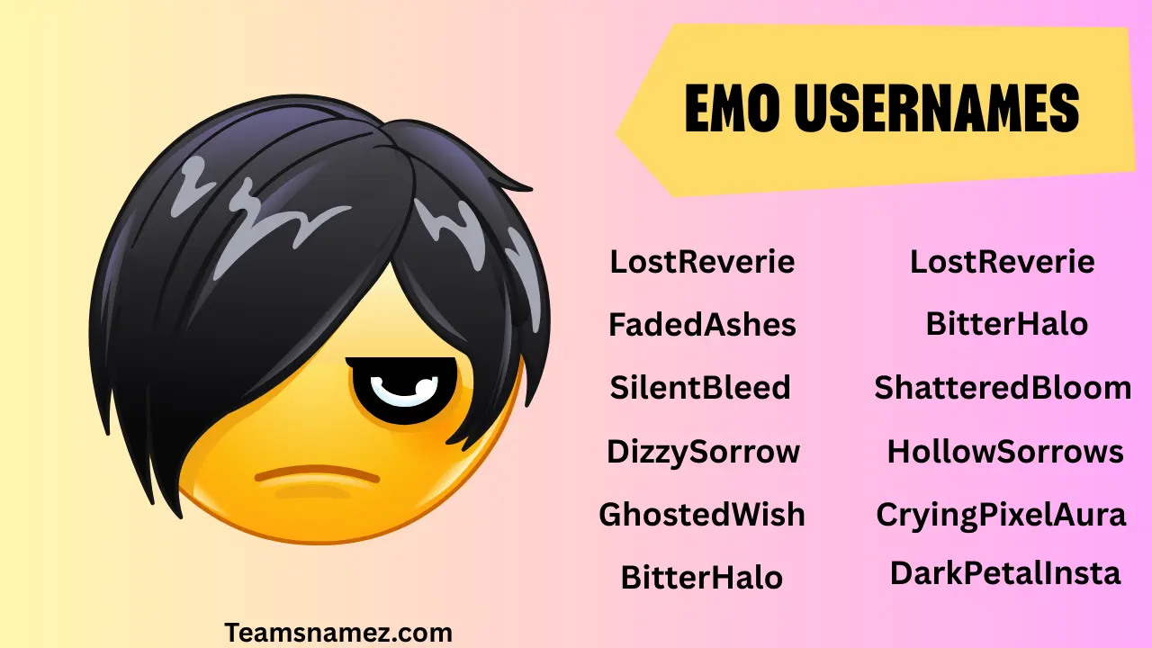 Emo Usernames
