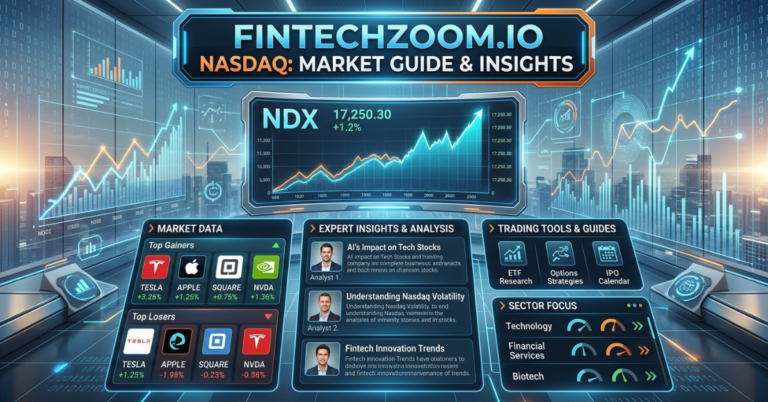 FintechZoom.io Nasdaq: Market Guide & Insights